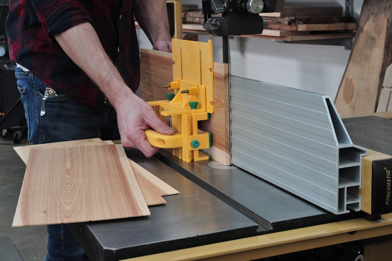 MICROJIG GRR-RIPPER GR-200 Advanced Adjustable Table Saw Pushblock, Yellow - Image 4